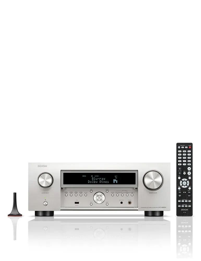 Amplituner Denon AVC-X6800H 11.4 srebrny NOWY