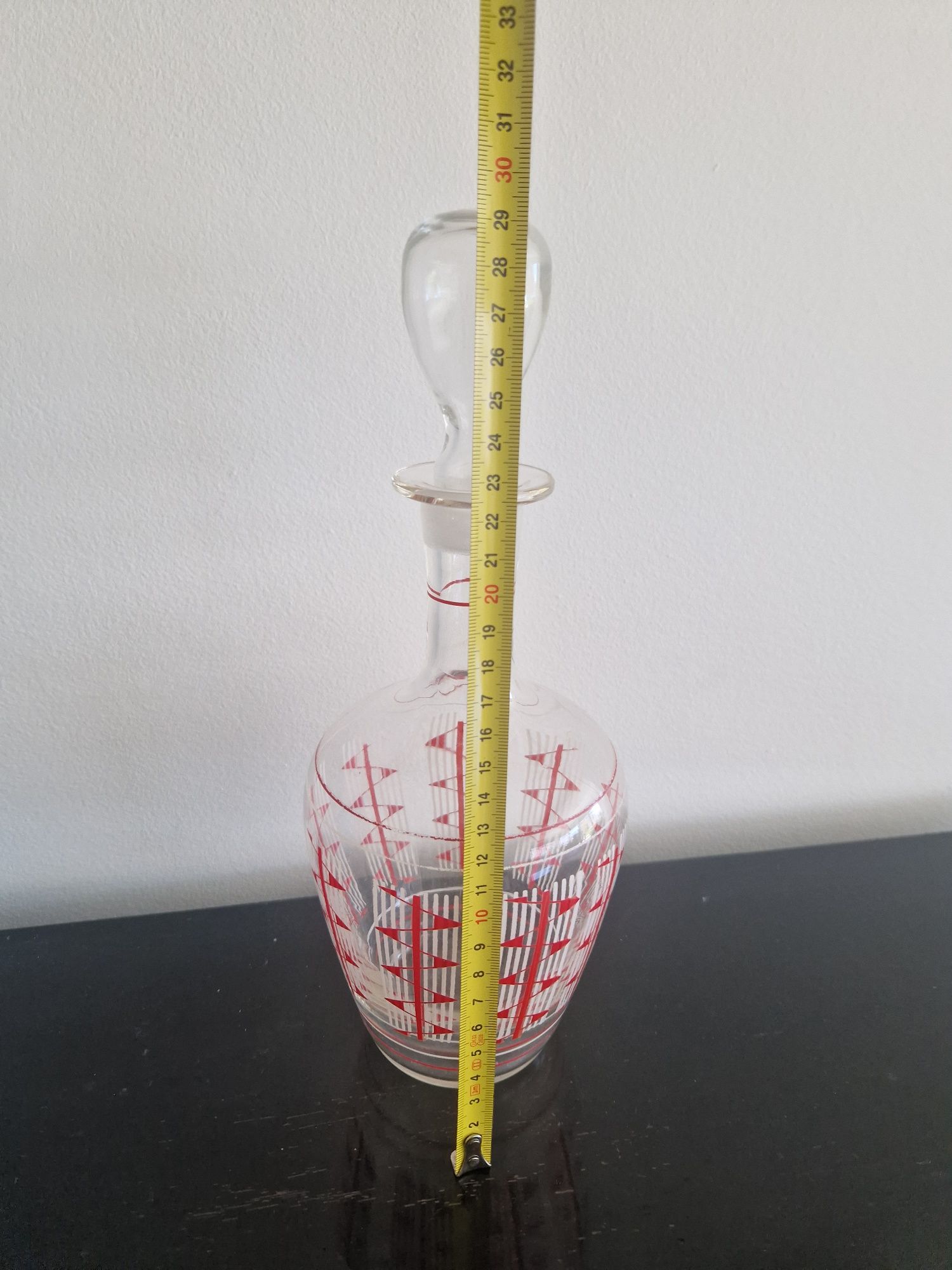 Conjunto 3 garrafas de vidro antigas