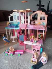 Domek dla lalek Barbie zestaw