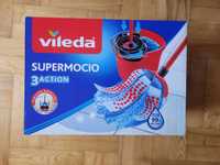 NOWY mop Vileda Super Mocio super mocio komplet zestaw BOX mop+wiadro
