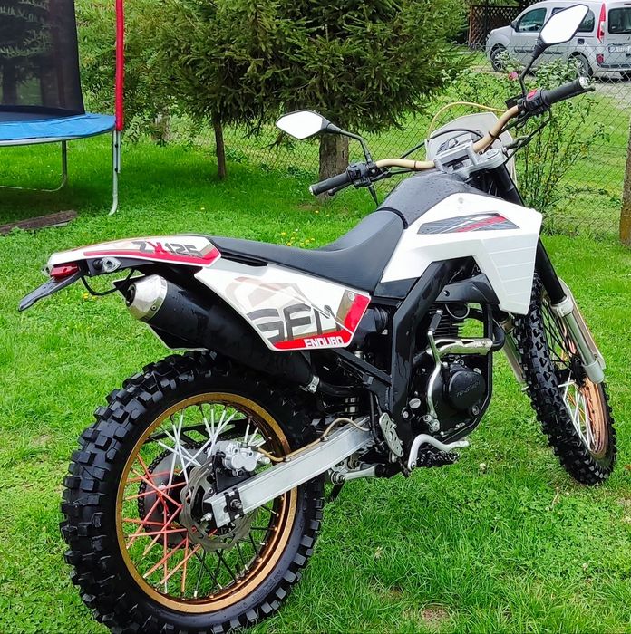 Cross enduro Sachs 250 kayo 32 KM Rozrusznik elektryczny NOWE OPONY