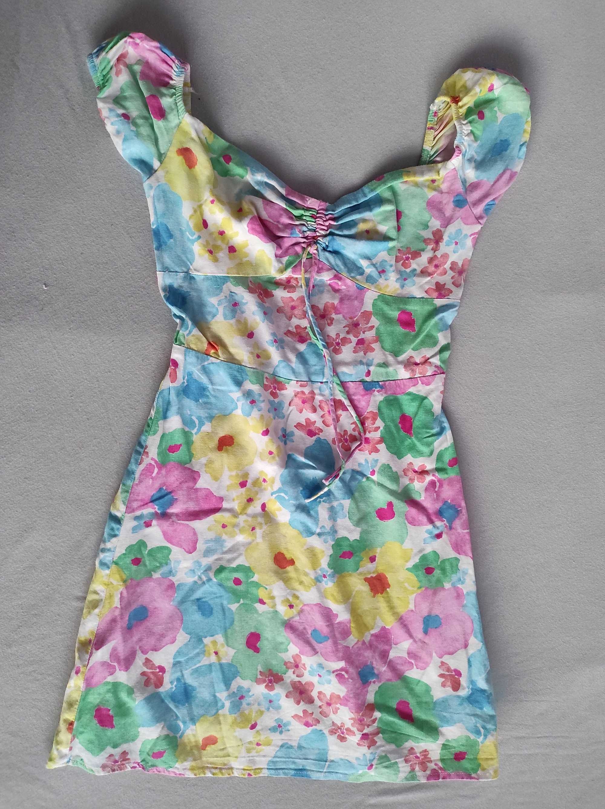 Sukienka letnia 122/128 cm h&m