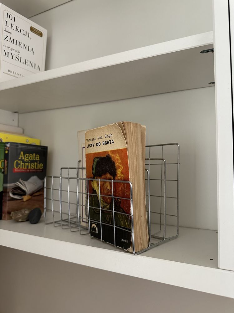 Retro stojak na książki podpórka