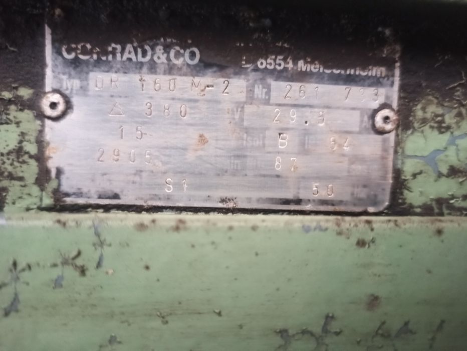 Silnik elektryczny 2905 obr, 15KW