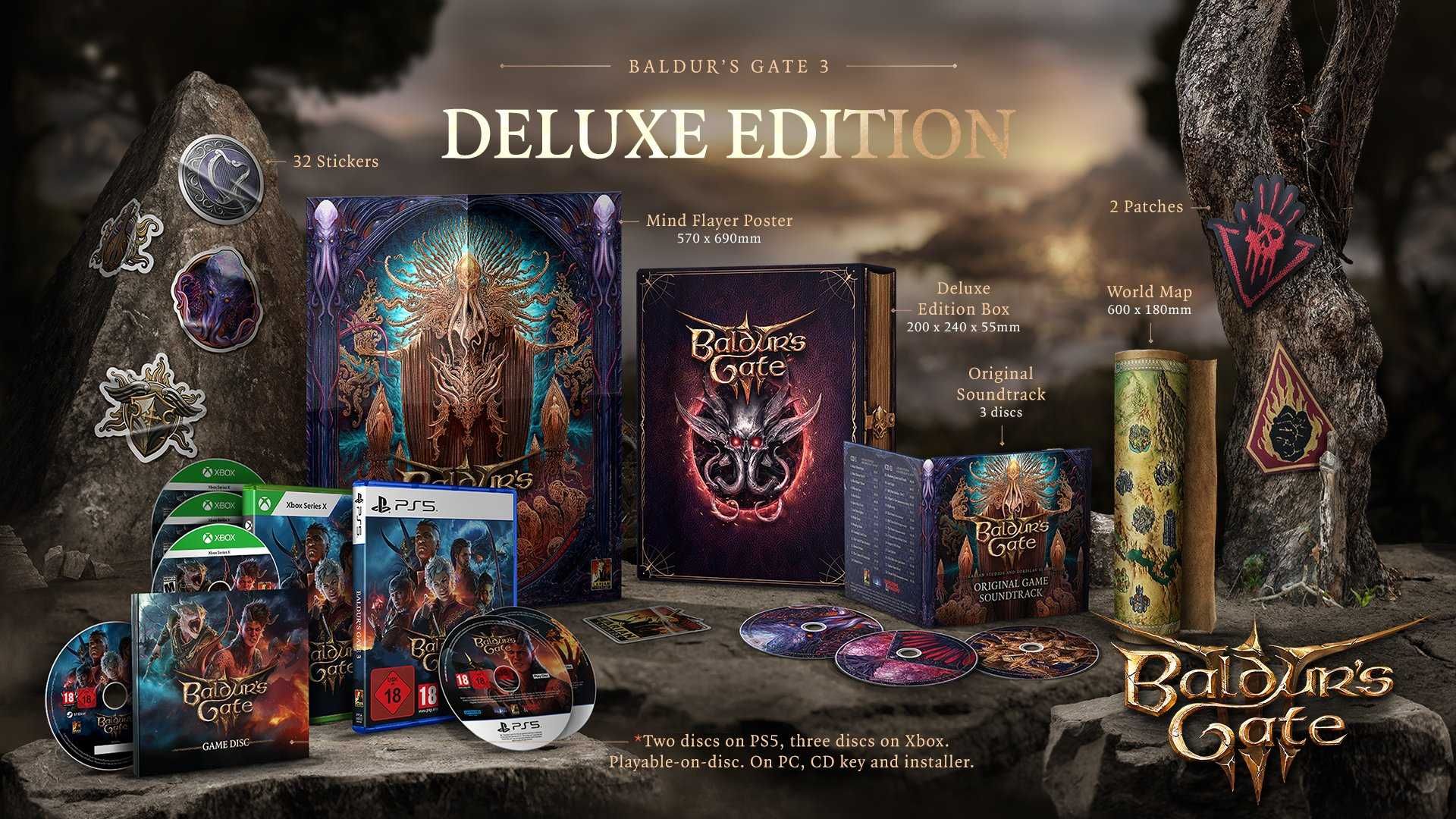 Baldur's Gate 3 - Deluxe Edition [PlayStation 5, PS5] [Selado]