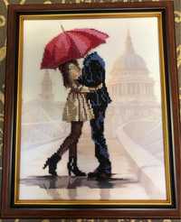 Картина «Пара під парасолькою»