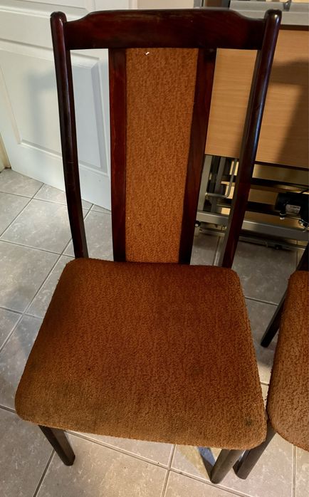 2 szt. Krzesło drewniane