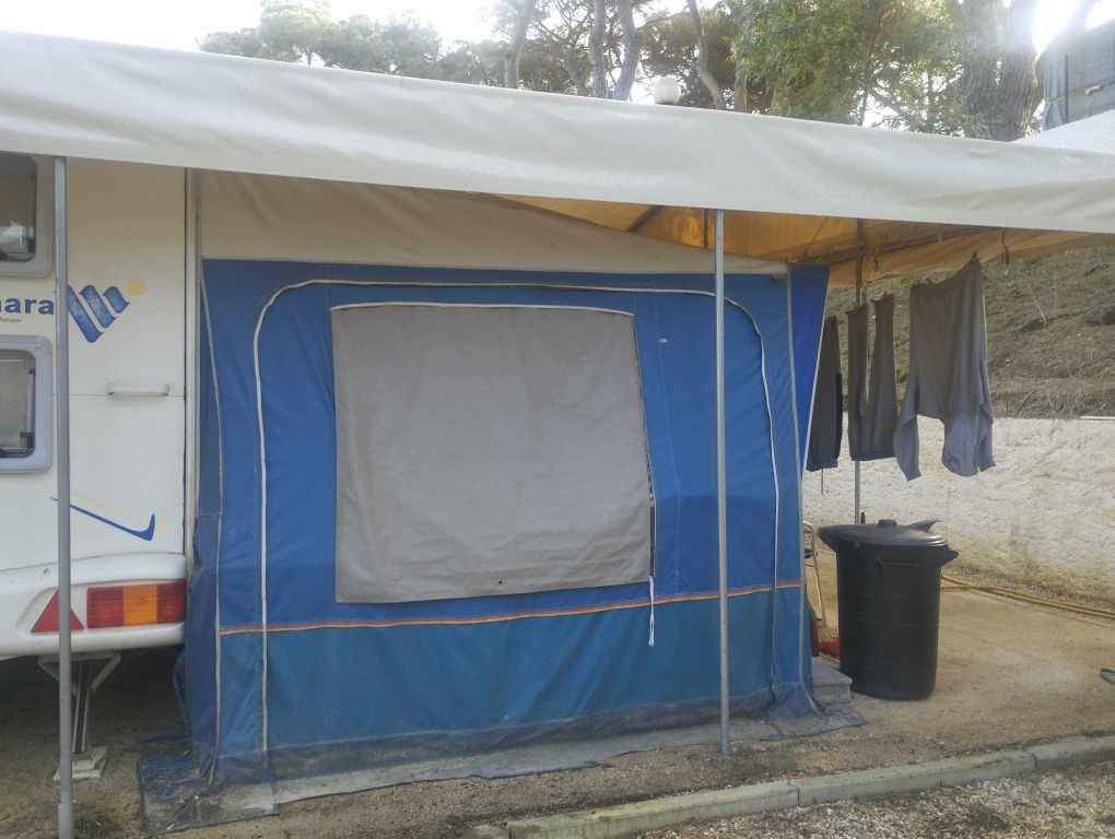 tenda toldo parque campismo ou terreno