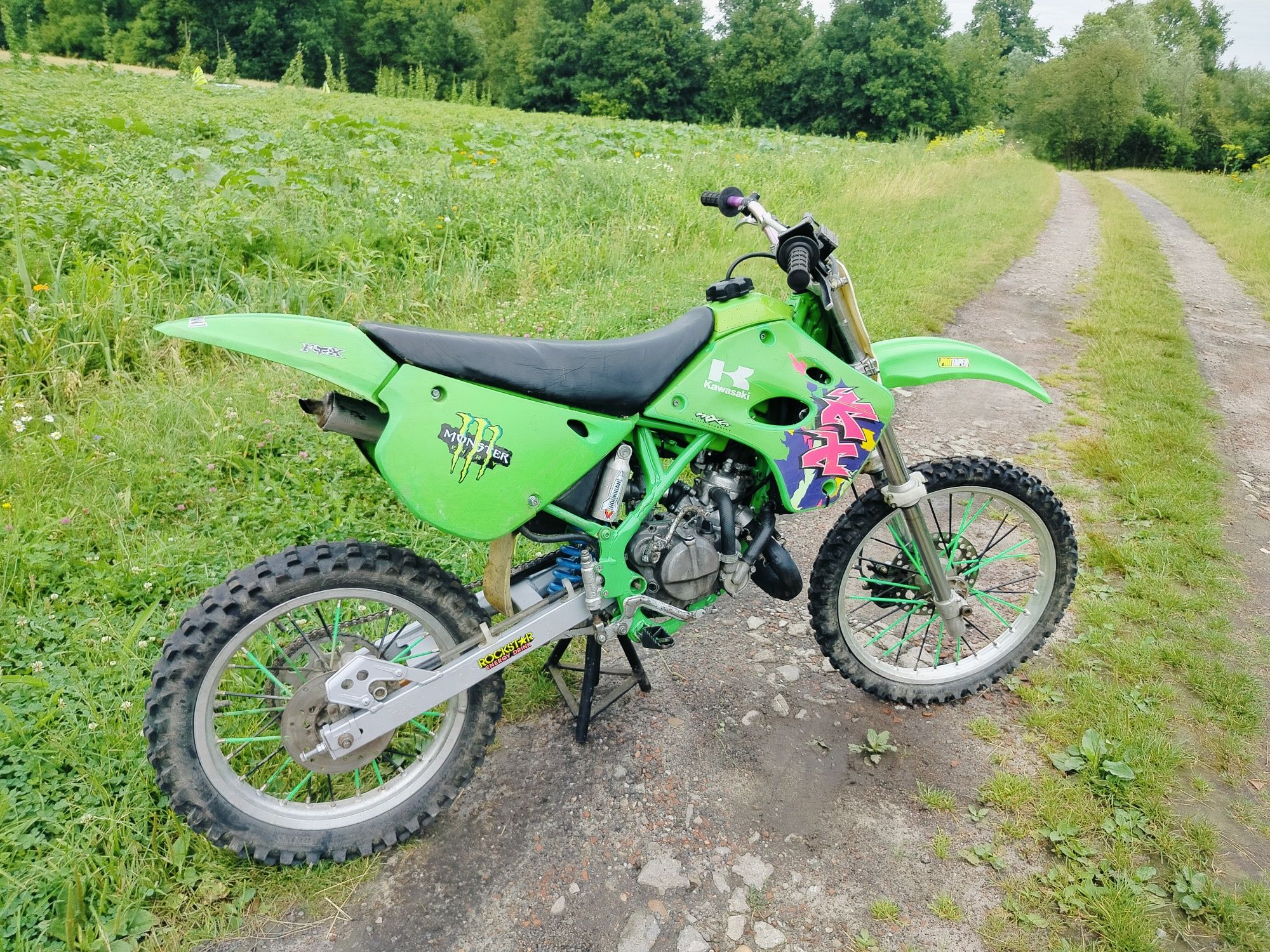Cross Kawasaki kx80 2t ładny stan 2000rok cr,yz,rm