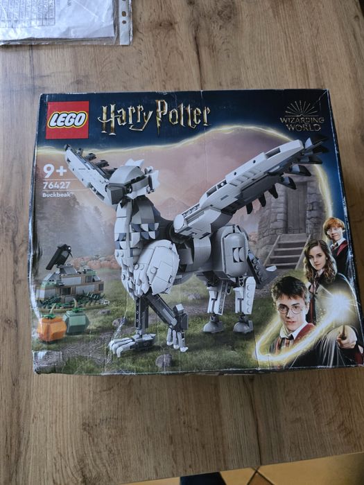 Nowe Lego Harry Potter Buckbeak Hardodziób 76427 uszkodzone opakowanie