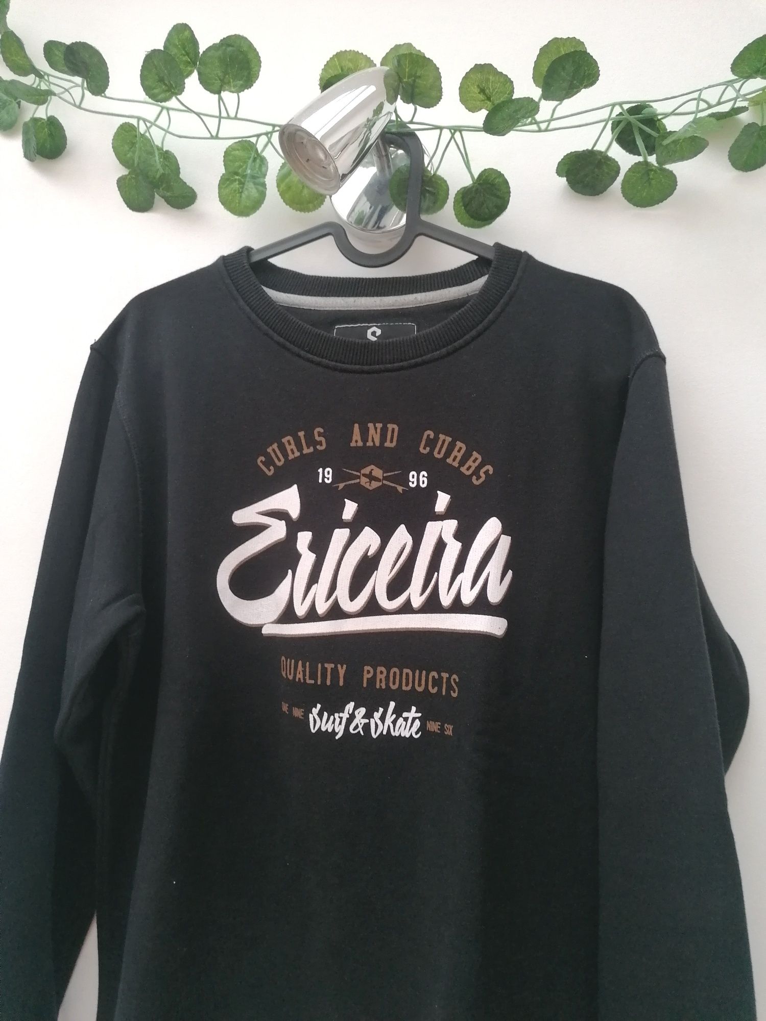 Sweater Preta da Ericeira de Rapaz