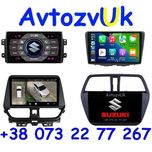Магнитола SX4 Suzuki S-Cross 2 BALENO SX 4 Балено Сх 4 CarPlay Android
