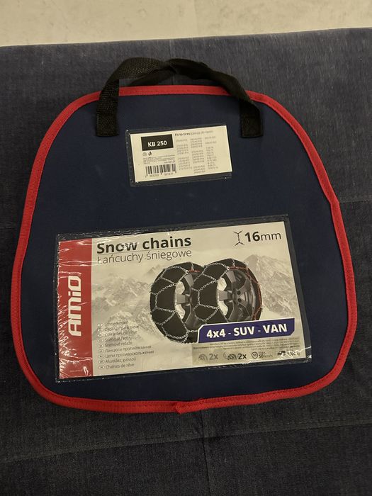 Łancuchy śniegowe Amio KB 250 16mm 4x4 SUV VAN