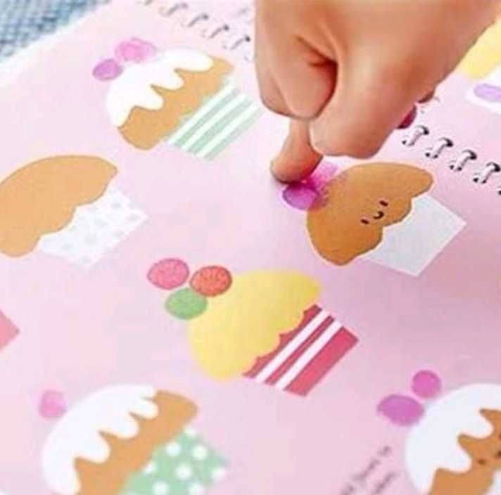 Книги Usborne (англ.):  Fingerprint Activities/Пальчикові розмальовки