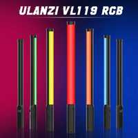 Ulanzi vl119 Luz led tubular RGB bateria interna novo