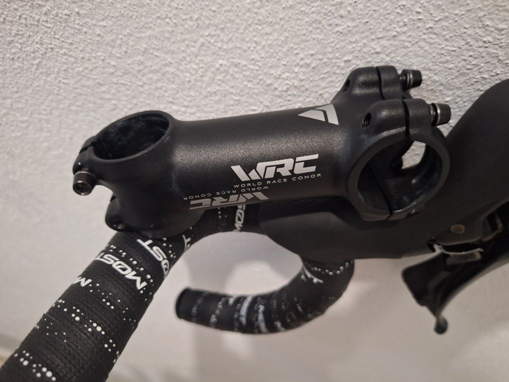 Bicicleta wrc carbono e disco nova