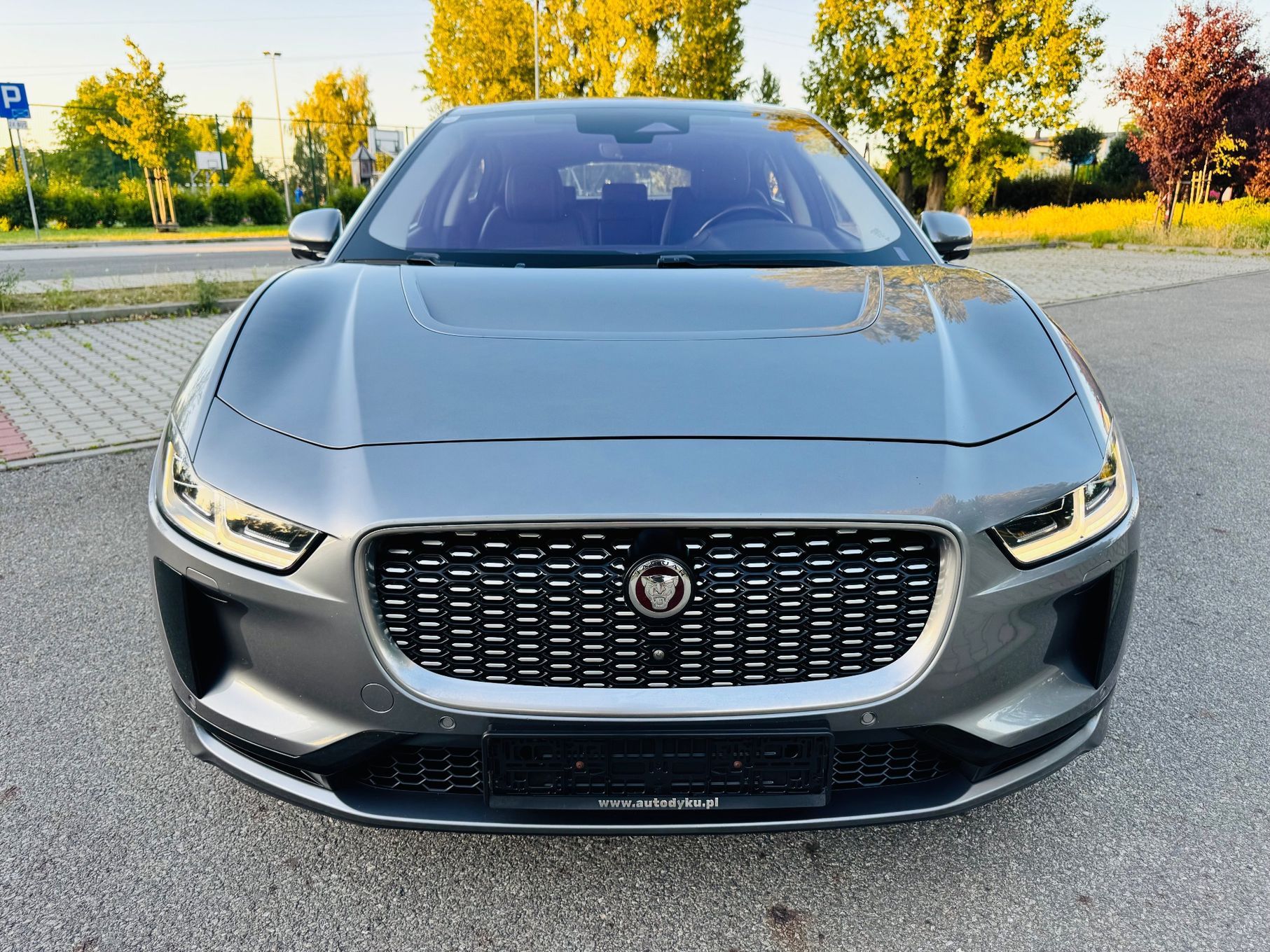 Jaguar I-Pace 90KWH RED CCS Asyst Pasa Ruchu Distronic Navi Climatronic LED Serwis!