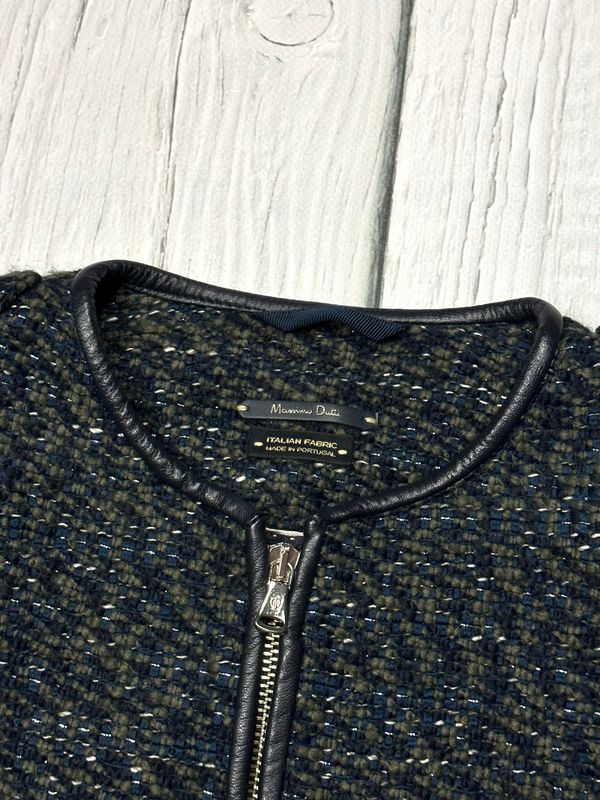 Massimo Dutti Marynarka Żakiet Damska z Pagonami r. 36