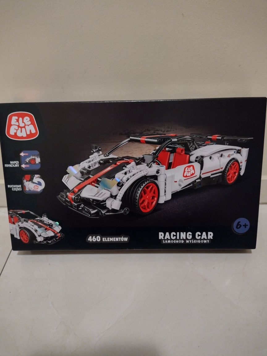 Klocki Elefun racing car jak technik