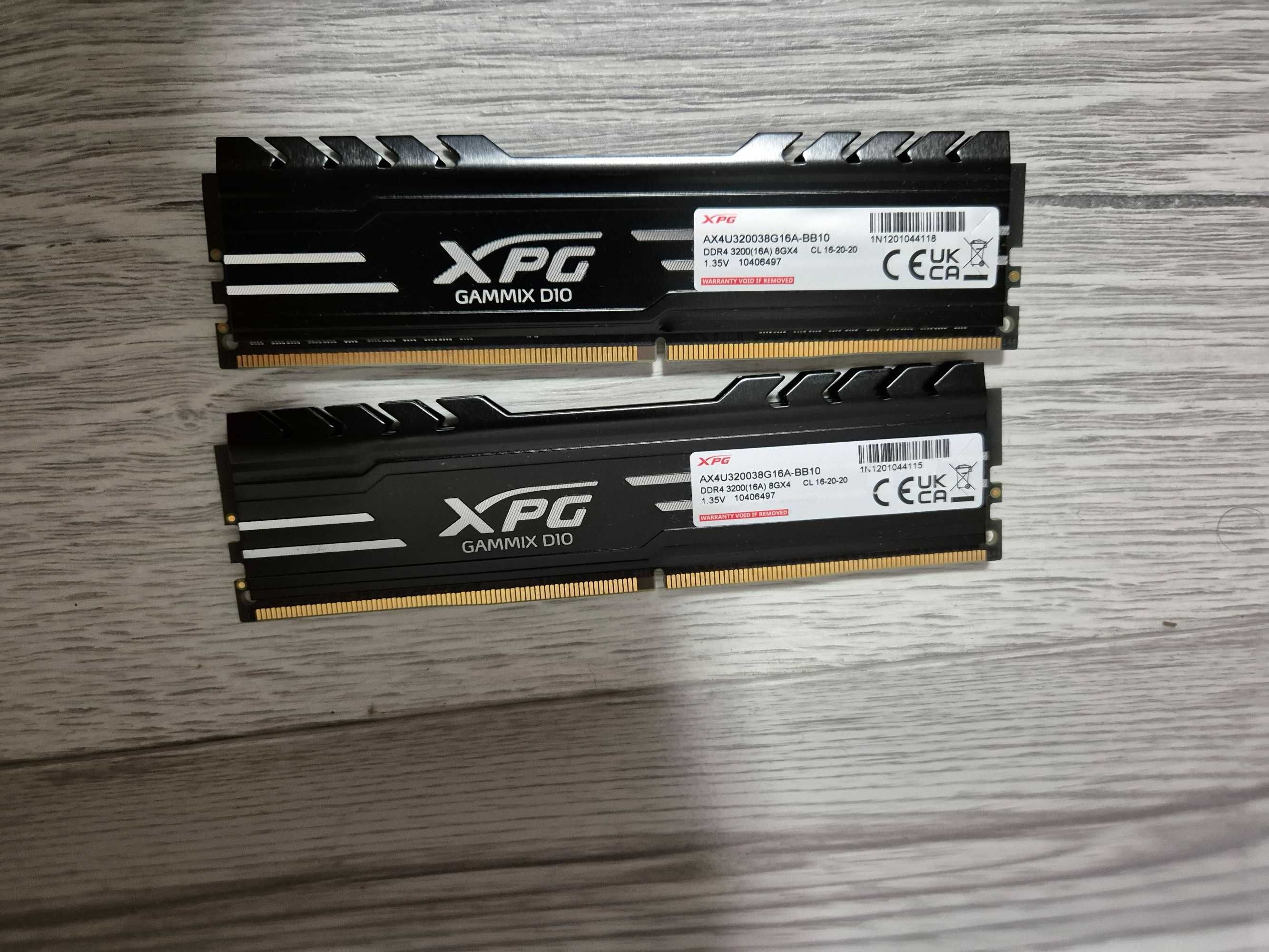 пам'ять DDR4 16GB Kit (2x8GB) A-DATA XPG GAMMIX DUO 3200MHz CL16