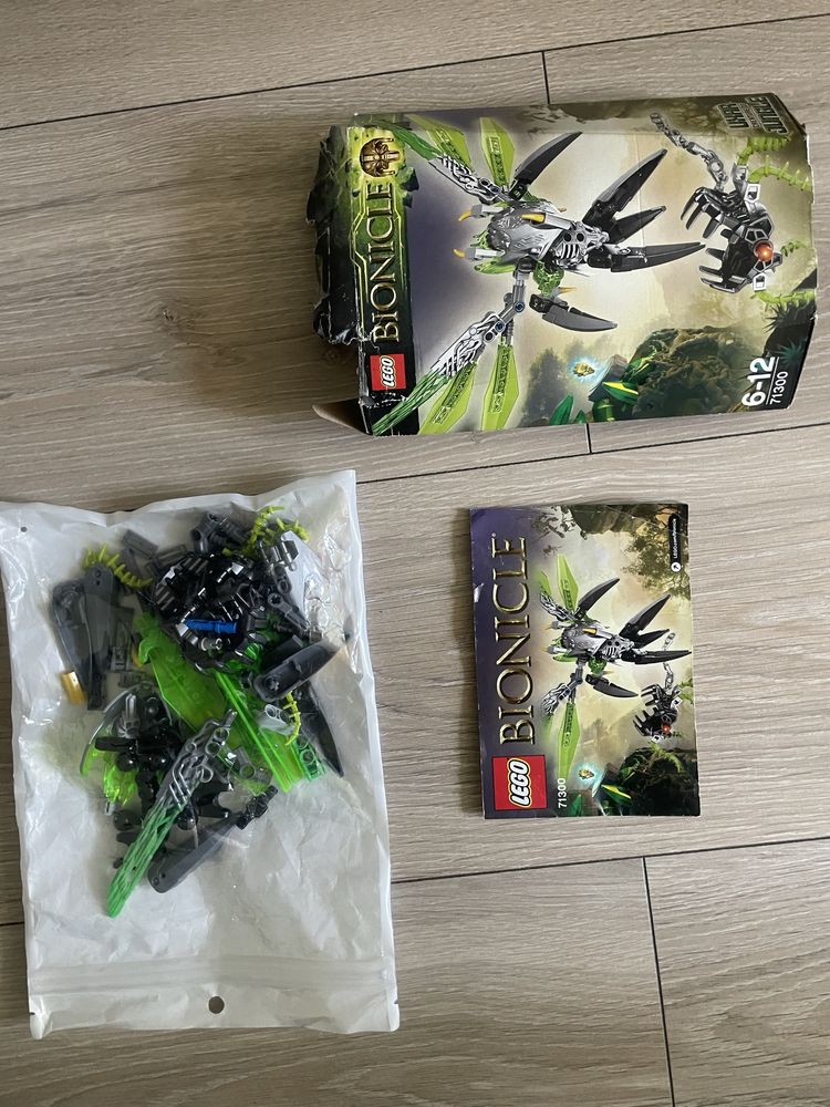 Lego bionicle 71300 plus instrukcja i pudelko