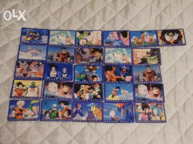 Cartas Dragon Ball Z Série 1