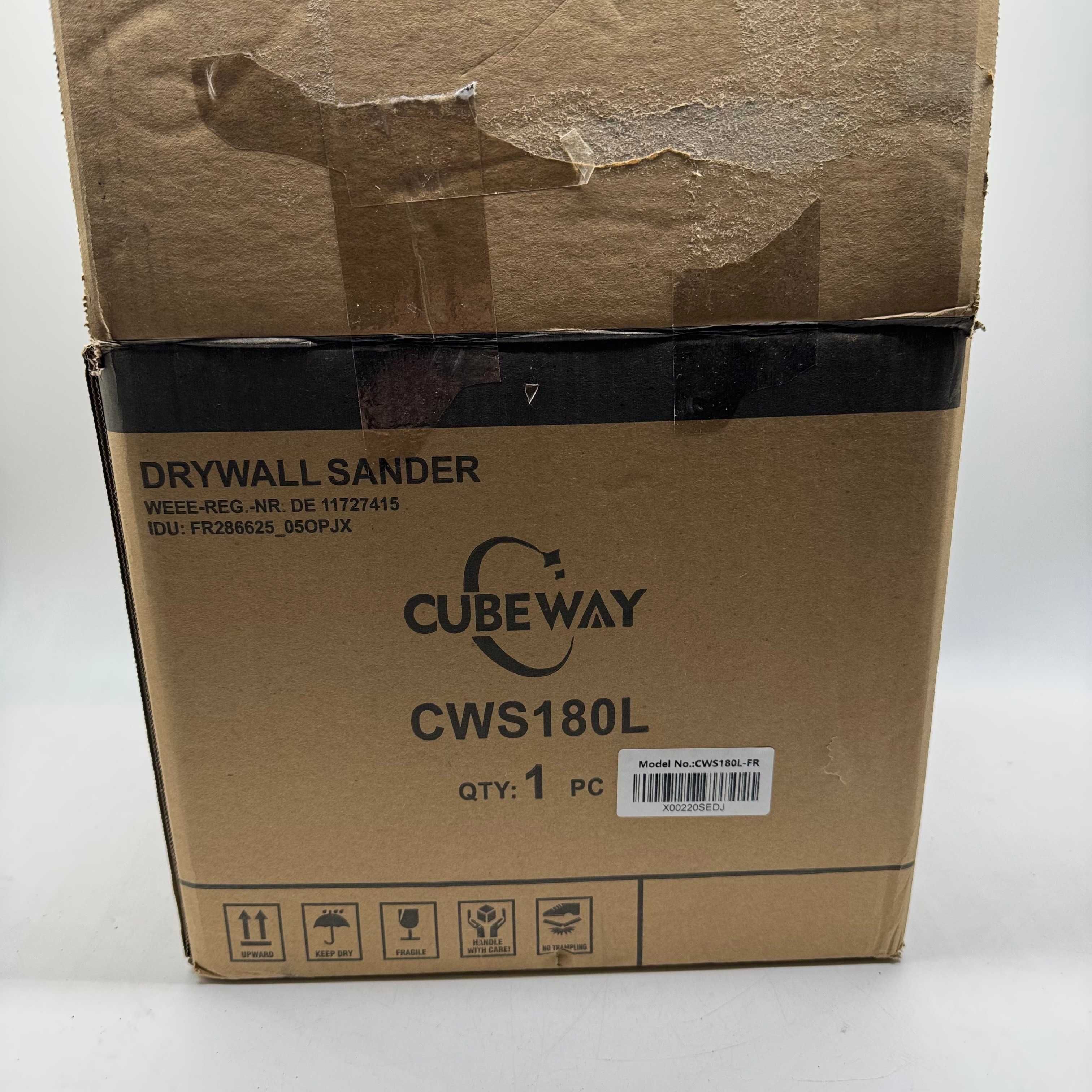 CUBEWAY Szlifierka do płyt kartonowo-gipsowych, 700 W, Ø 180 mm