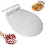 Łopata do pizzy stal nierdzewna 34x28cm taca z uchwytem