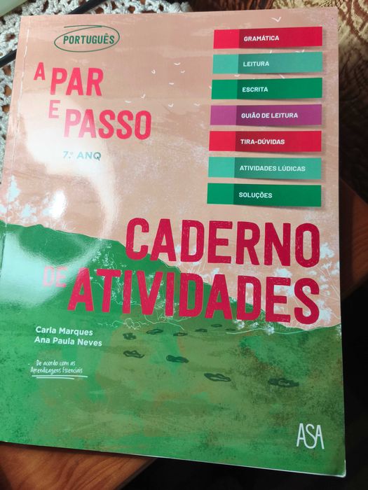 A par e passo - 7o ano Caderno de Atividades de português