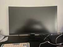 Monitor 144 hz 27 cali 2k Gigabyte matryca IPS zakrzywiony