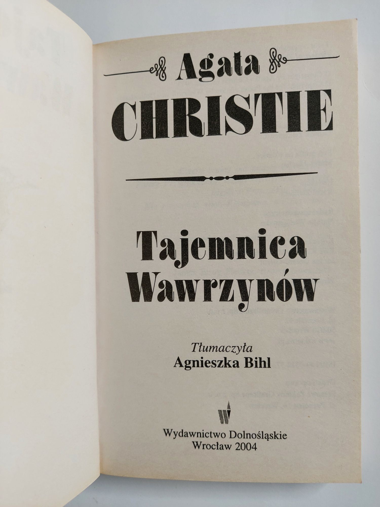 Tajemnica Wawrzynów - Agatha Christie