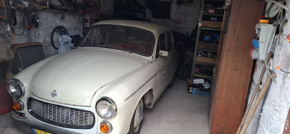 Syrena 105 sprawna zarejestrowana, żółte tablice