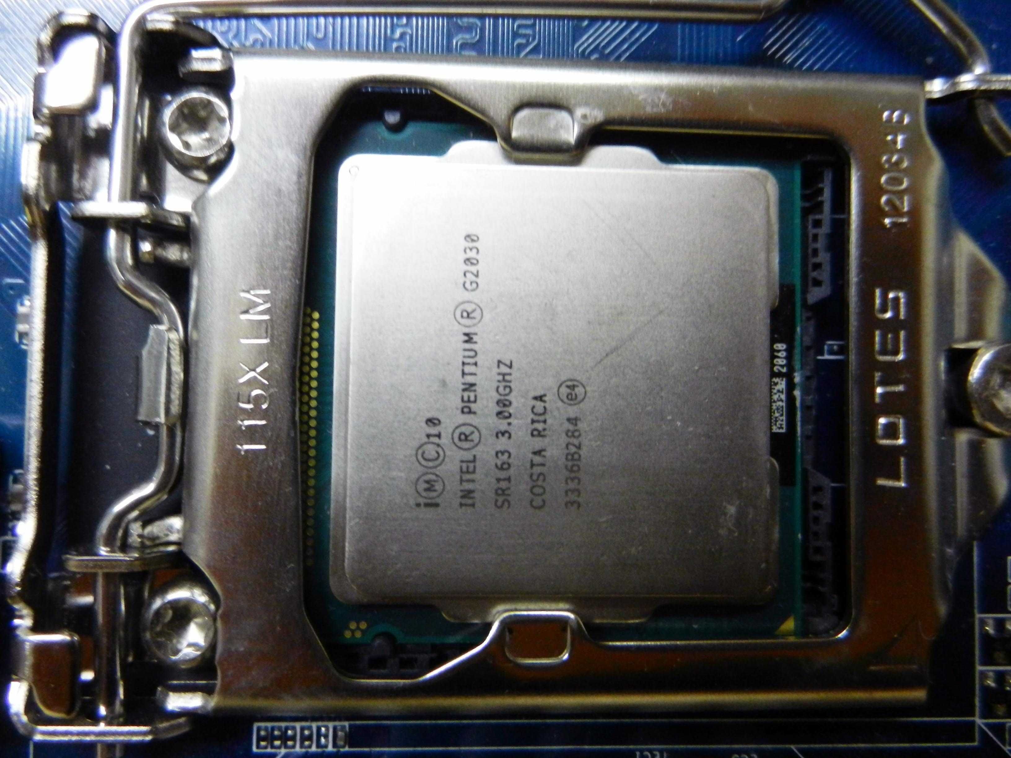 Комплект ПК: GA-H61M-S2PV + Pentium G2030 + 4GB DDR3 + HDD 320GB