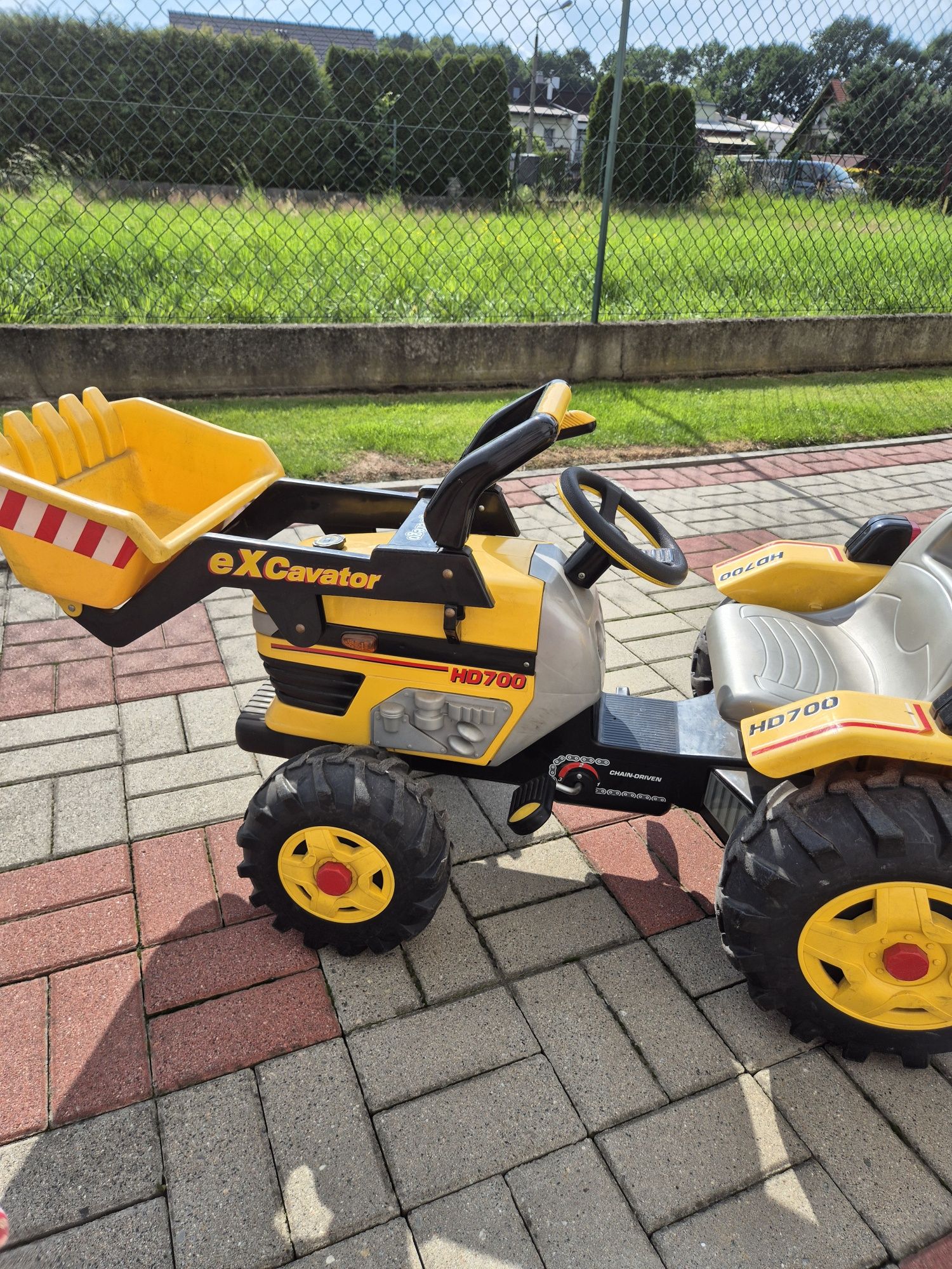 Koparka traktor na pedała peg perego