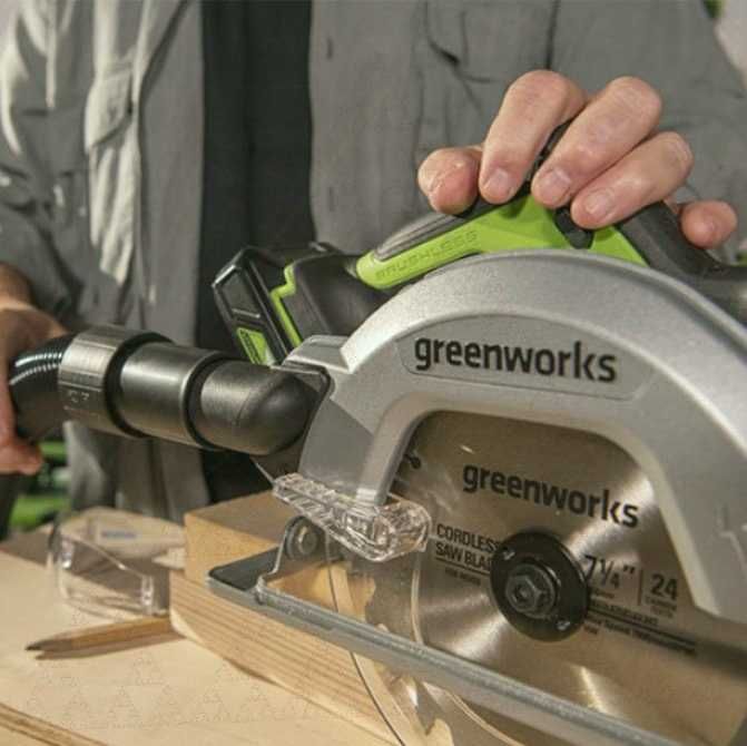 Piła tarczowa Greenworks Tools GD24CS