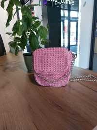 Рожева жіноча сумочка)