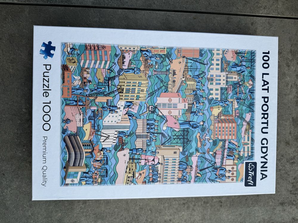 Puzzle 1000 elementów – 100 lat Portu Gdynia.