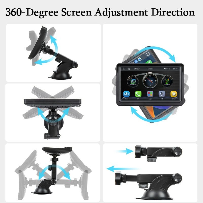 Carplay wireless android e iPhone 7"