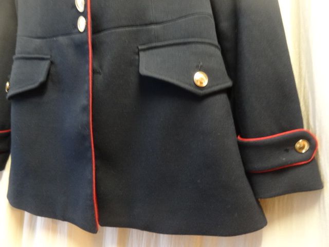 Женский пиджак Mango Suit Navy милитари офицер гусар