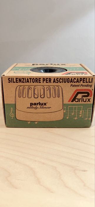 Silenciador de secadot de cabelo da Parlux