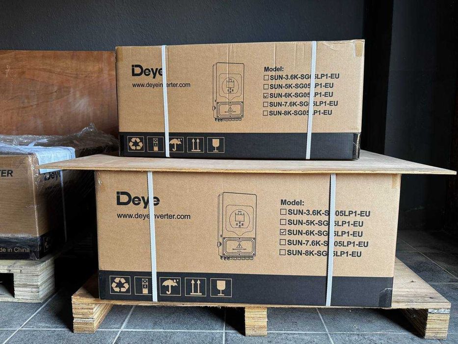 Інвертор Гібридний DEYE (5kW/6kW) SG03LP1-EU
+ Wifi Модуль + Гарантія