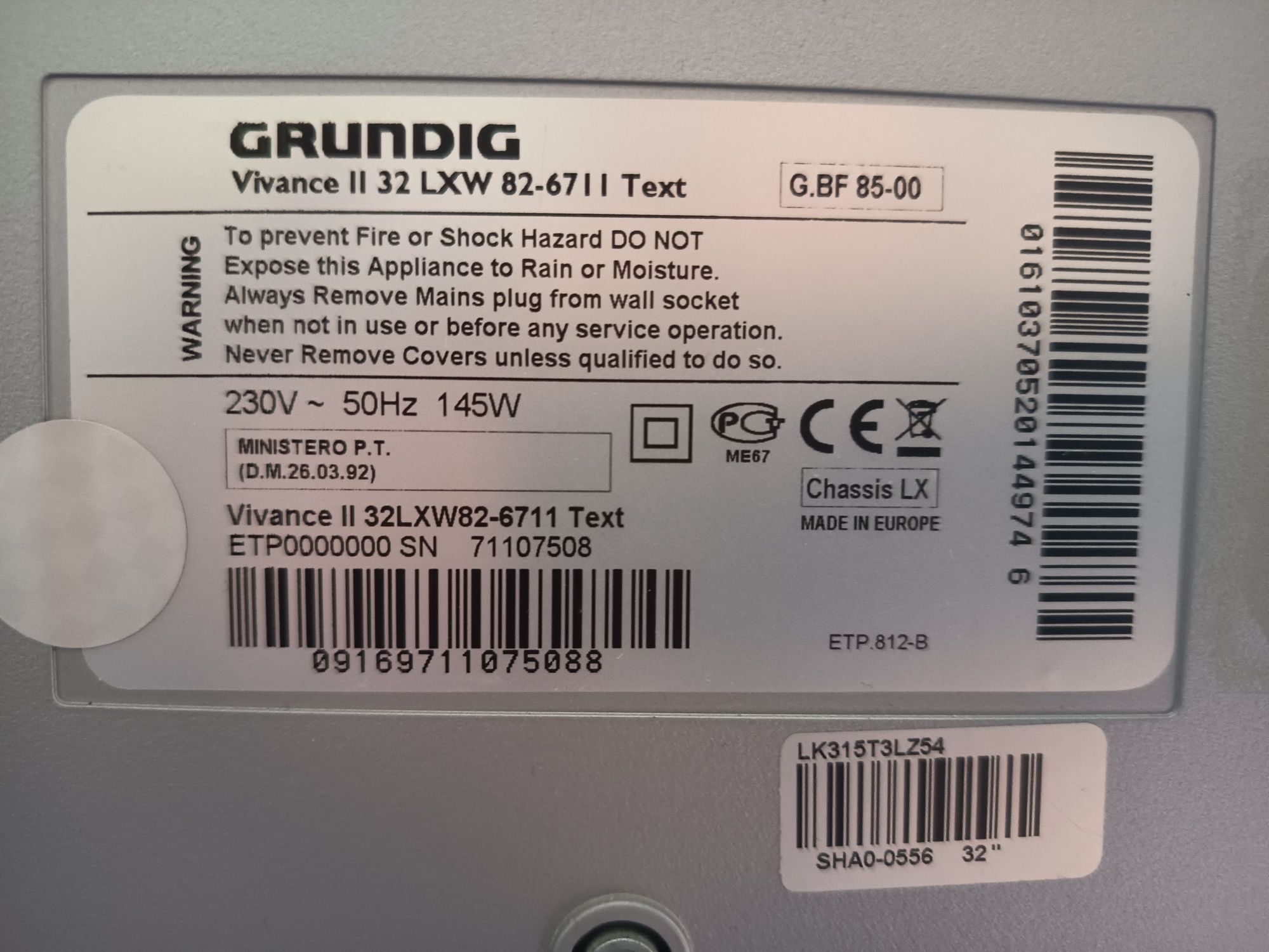 Telewizor GRUNDIG Vivance II 32 LXW