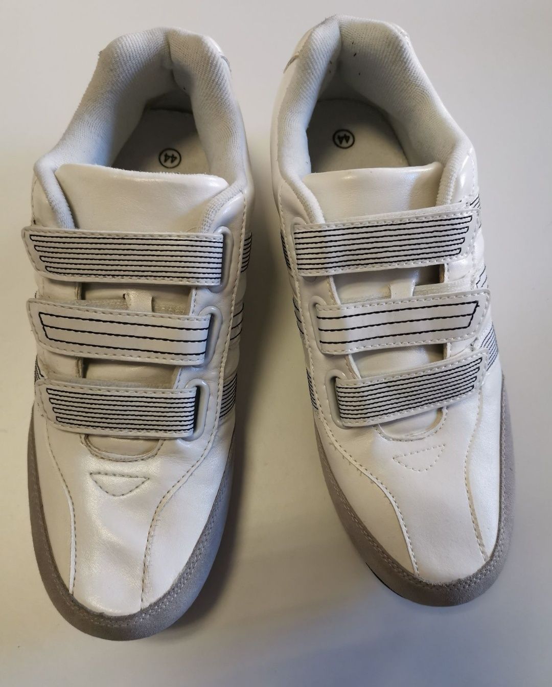 Adidasy białe na rzepy