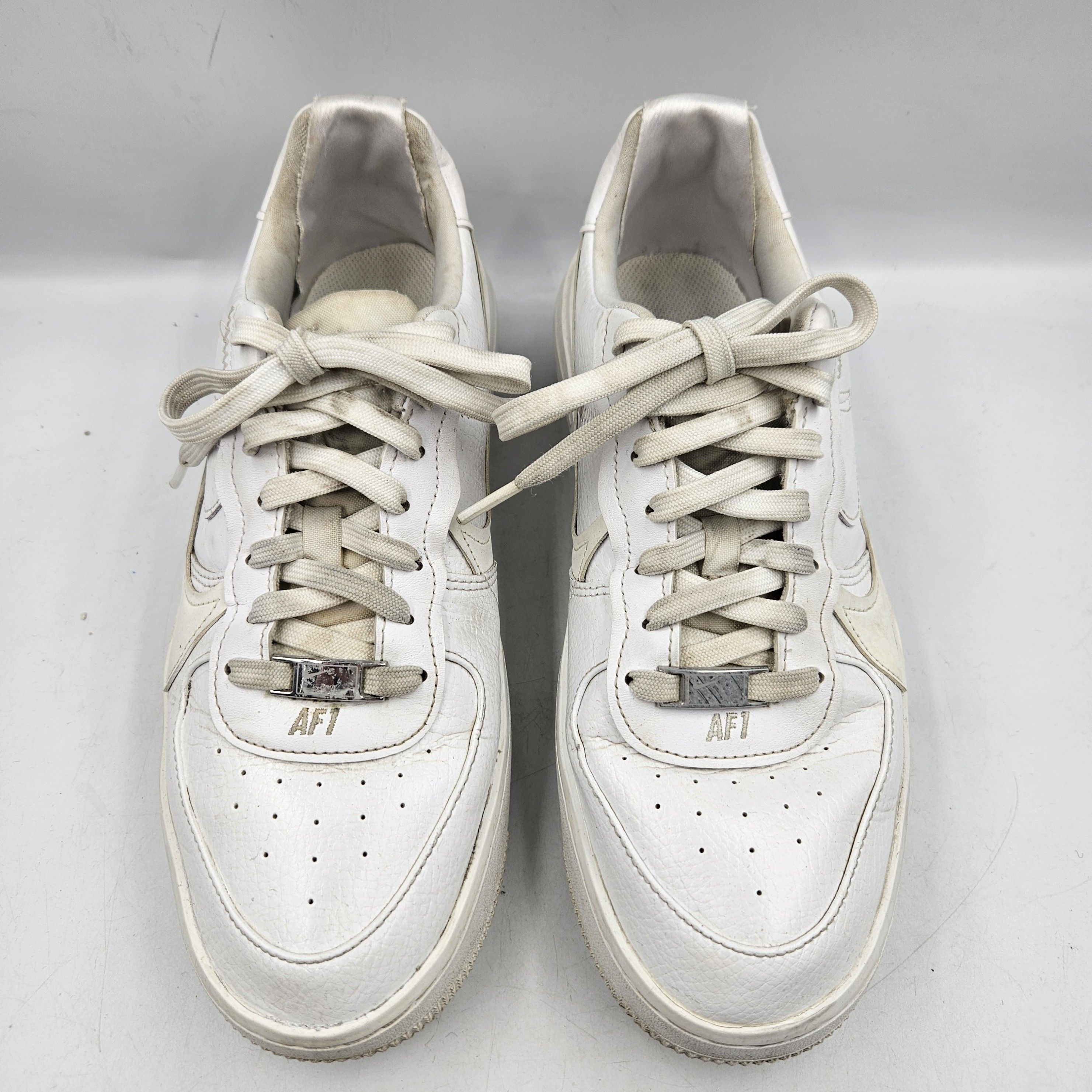 Buty Sportowe Sneakersy Damskie Nike Air Force 1 Białe Rozmiar 40,5