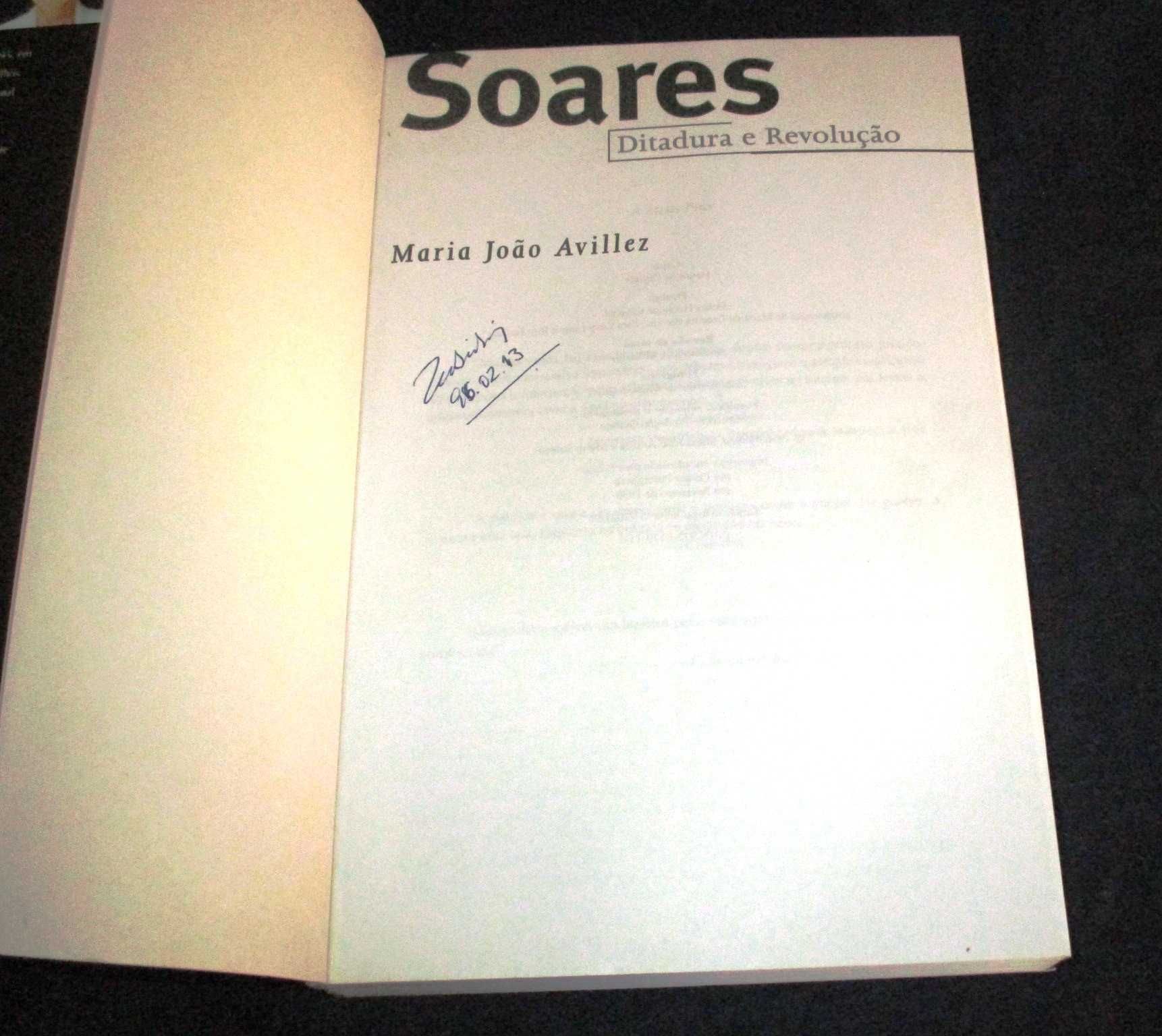 Livro Soares Ditadura e Revolução Maria João Avillez