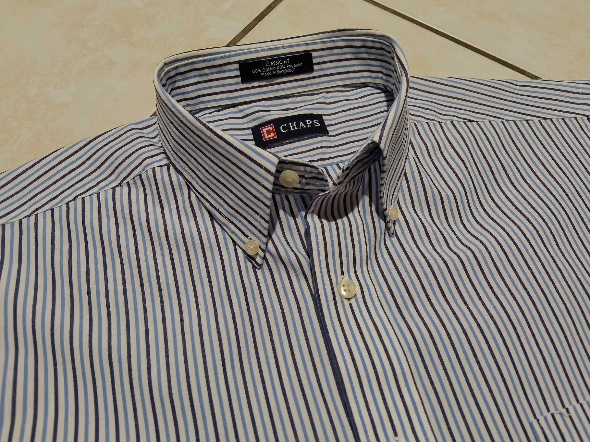CHAPS by Ralph Lauren USA - NOWA! Markowa Koszula Męska rozmiar XL