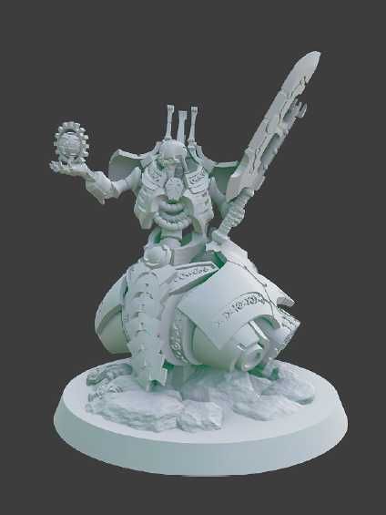 Druk 3d WH Proxy Necrons Lokhust Heavy Destroyer & Lord robots hobby