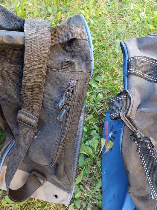 125 cm XL/XXL Kije narciarskie kijki długie pokrowiec na narty buty.