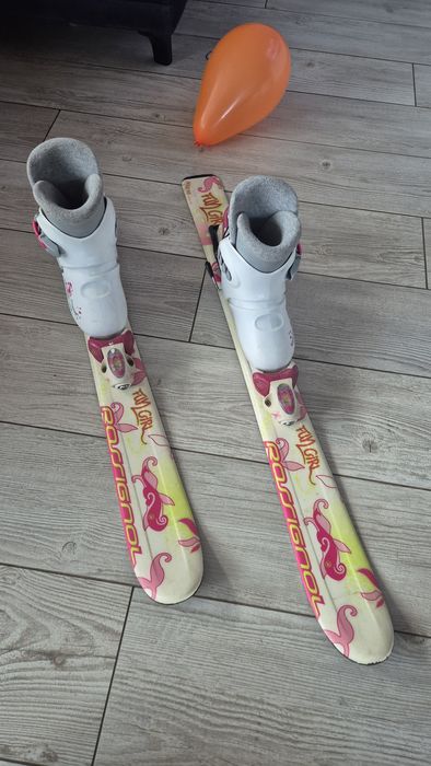 Komplet dla dziewczynki fun girl Narty 93 cm Rossignol buty dziecięce