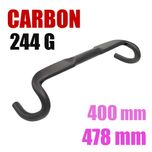 Carbon! RXL 400 mm gravel kierownica baranek szosowa aero flara 40